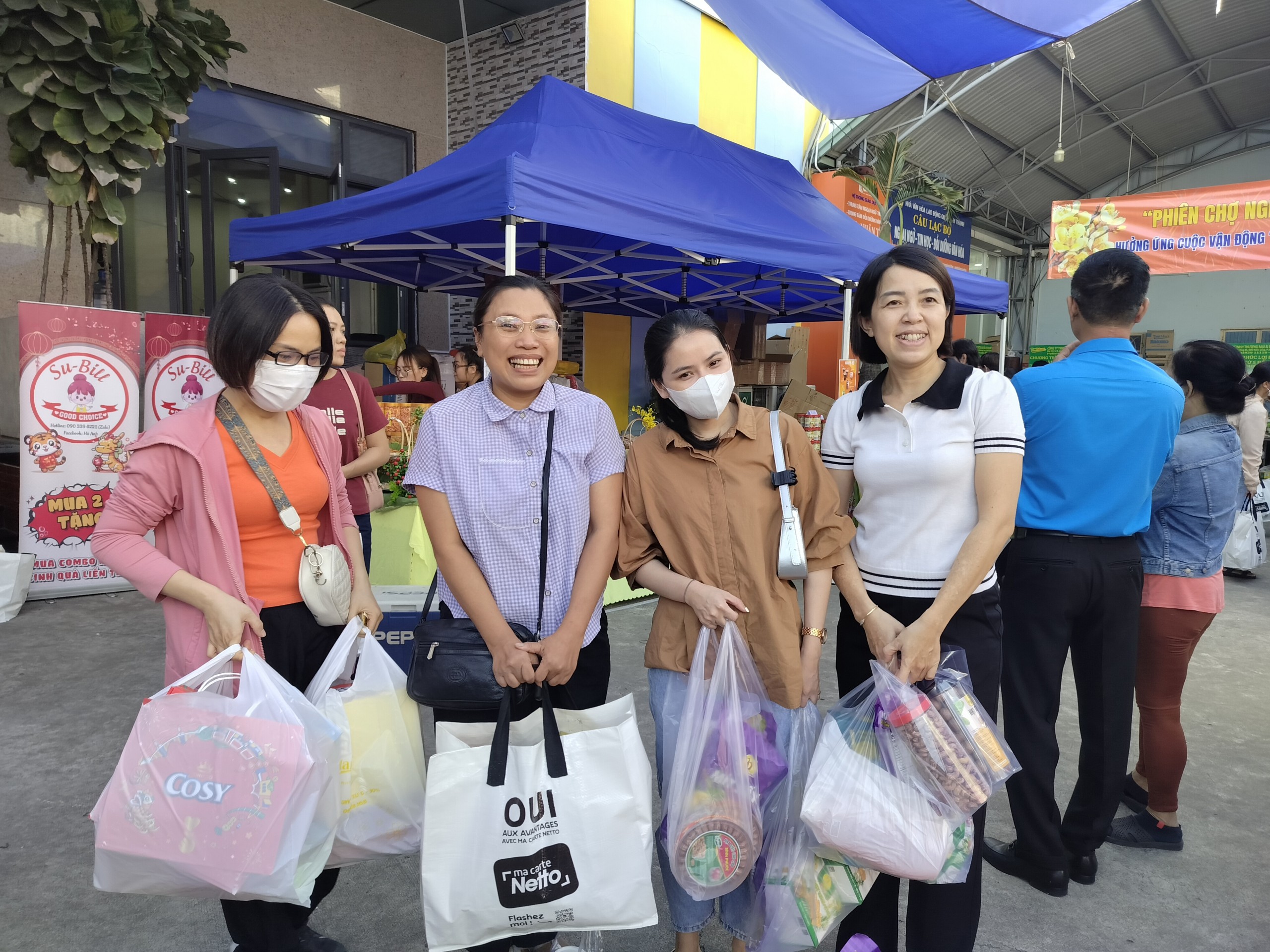 G&oacute;p Tết cho c&ocirc;ng nh&acirc;n- Ảnh 5.
