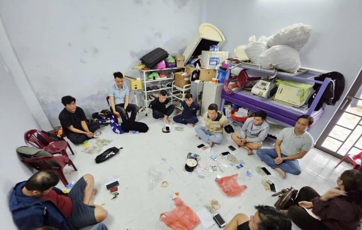 Đột k&iacute;ch sới bạc quy m&ocirc; lớn v&ugrave;ng ven Đ&agrave; Nẵng- Ảnh 1.