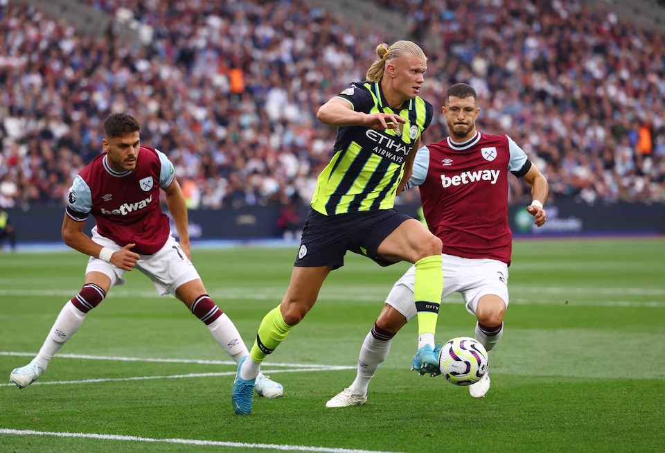 Soi tỉ số trận Manchester City - West Ham: Mưa b&agrave;n thắng từ Haaland- Ảnh 1.
