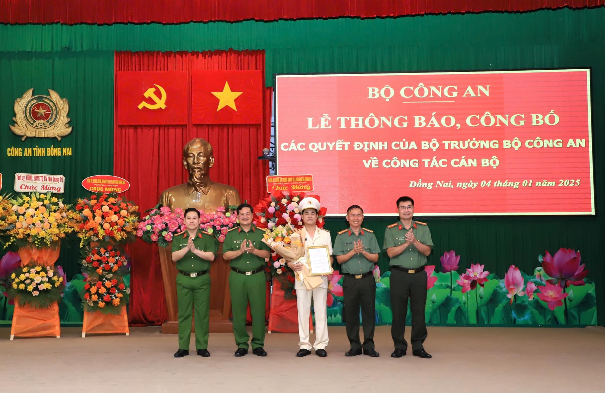 Đại t&aacute; Nguyễn Đức Hải giữ chức Gi&aacute;m đốc C&ocirc;ng an tỉnh Đồng Nai- Ảnh 2.