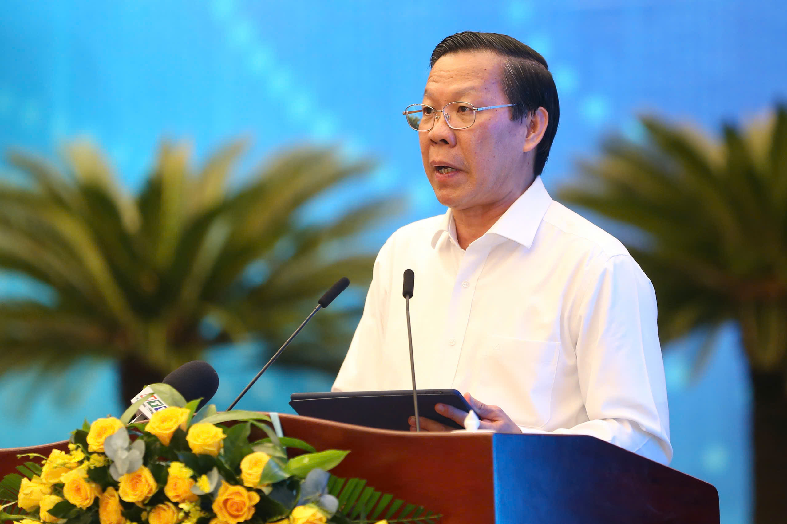 Thủ tướng Phạm Minh Ch&iacute;nh dự c&ocirc;ng bố 
Quy hoạch TP HCM- Ảnh 2.