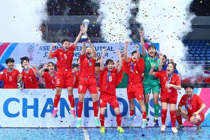Futsal nữ Việt Nam v&agrave;o top 10 ở hai nội dung xuất sắc nhất thế giới- Ảnh 1.