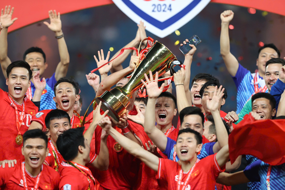 Chức v&ocirc; địch ASEAN Cup 2024 sẽ l&agrave; c&uacute; h&iacute;ch để b&oacute;ng đ&aacute; Việt vươn tầmẢnh: THẠO HO&Agrave;NG