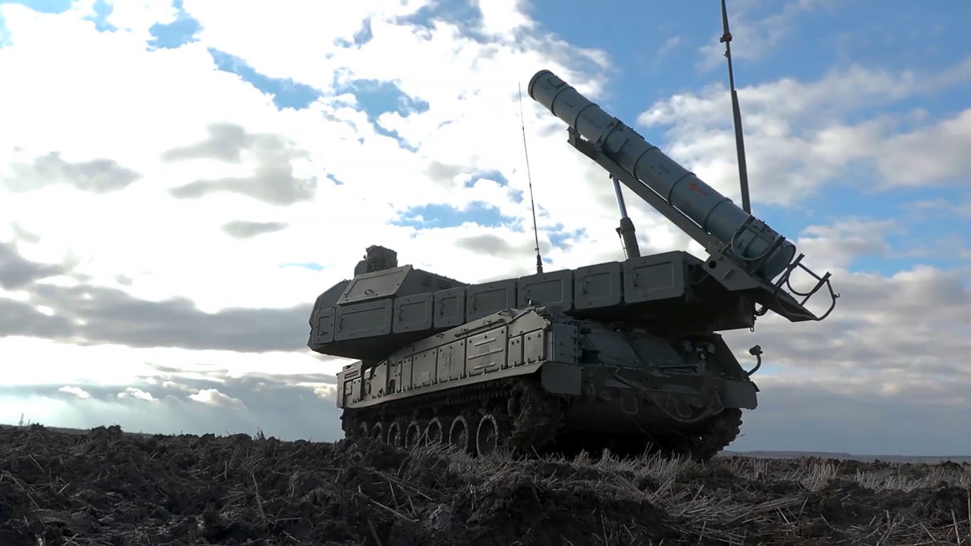 Moscow tuyên bố đã bắn hạ loạt UAV Ukraine tấn công lãnh thổ Nga trong đêm 7-1 (giờ địa phương). Ảnh: Bộ Quốc phòng Nga