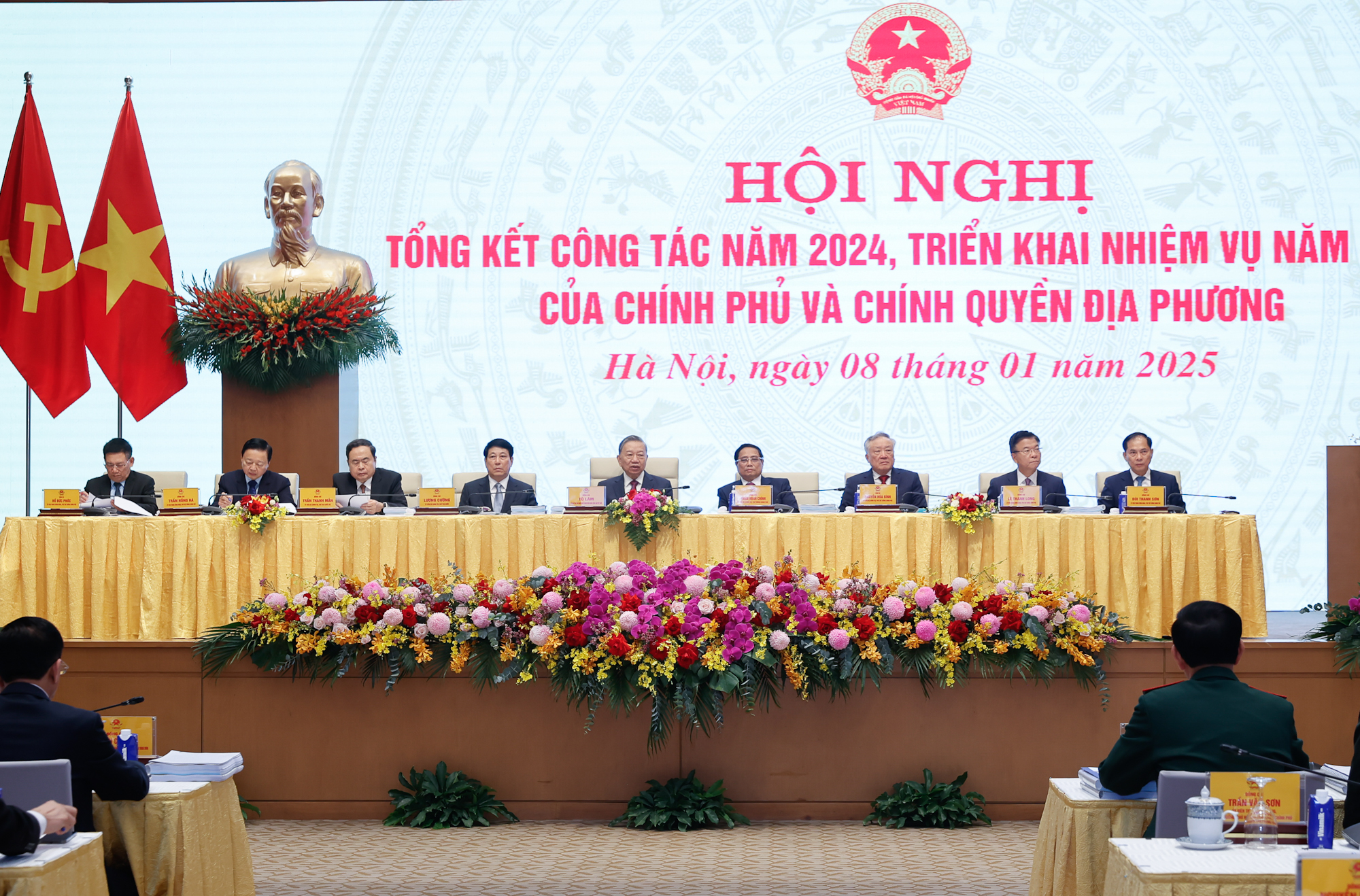 Tổng B&iacute; thư T&ocirc; L&acirc;m dự, chỉ đạo Hội nghị Ch&iacute;nh phủ v&agrave; ch&iacute;nh quyền địa phương- Ảnh 2.