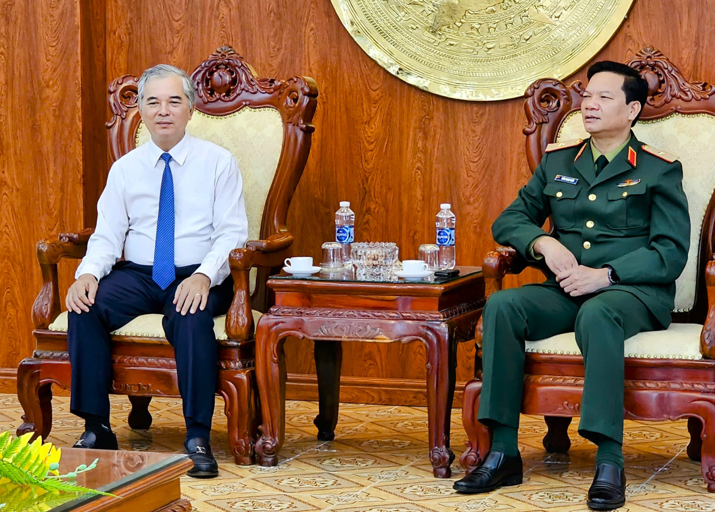 Đo&agrave;n c&ocirc;ng t&aacute;c TP HCM thăm v&agrave; ch&uacute;c Tết tại Học viện Lục qu&acirc;n- Ảnh 3.