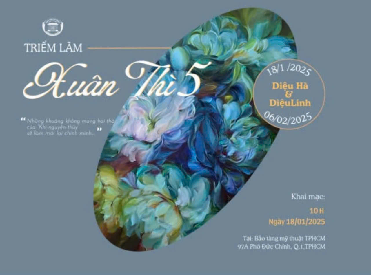 Họa sĩ Diệu H&agrave; - Diệu Linh ch&iacute;nh thức triển l&atilde;m tranh &ldquo;Xu&acirc;n Th&igrave; 5&rdquo;- Ảnh 1.