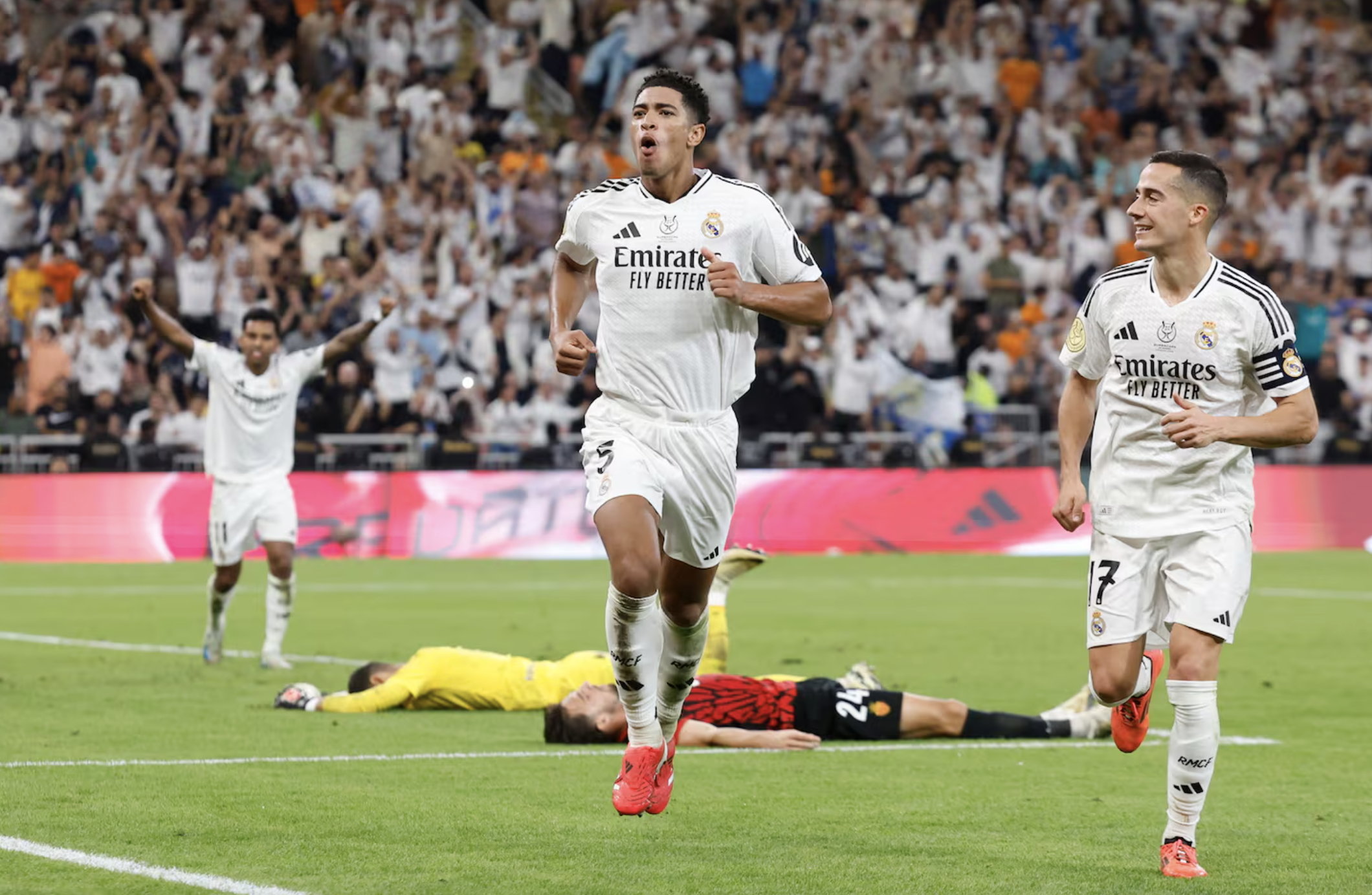 Đ&aacute;nh bại Mallorca, Real Madrid chờ chung kết si&ecirc;u kinh điển với Barcelona- Ảnh 3.