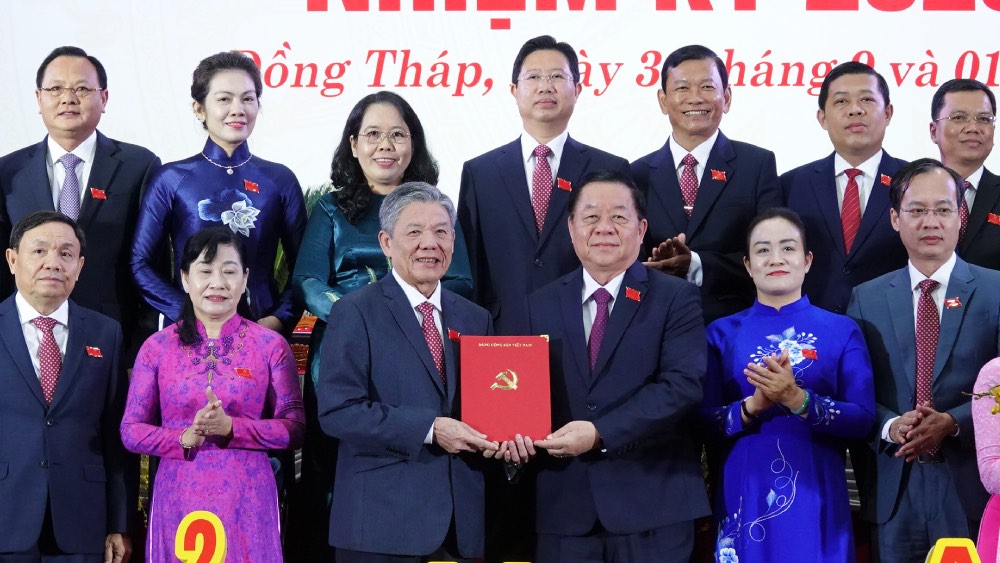 B&iacute; thư Tỉnh ủy Vĩnh Long được chỉ định l&agrave;m B&iacute; thư Tỉnh ủy Đồng Th&aacute;p- Ảnh 1.