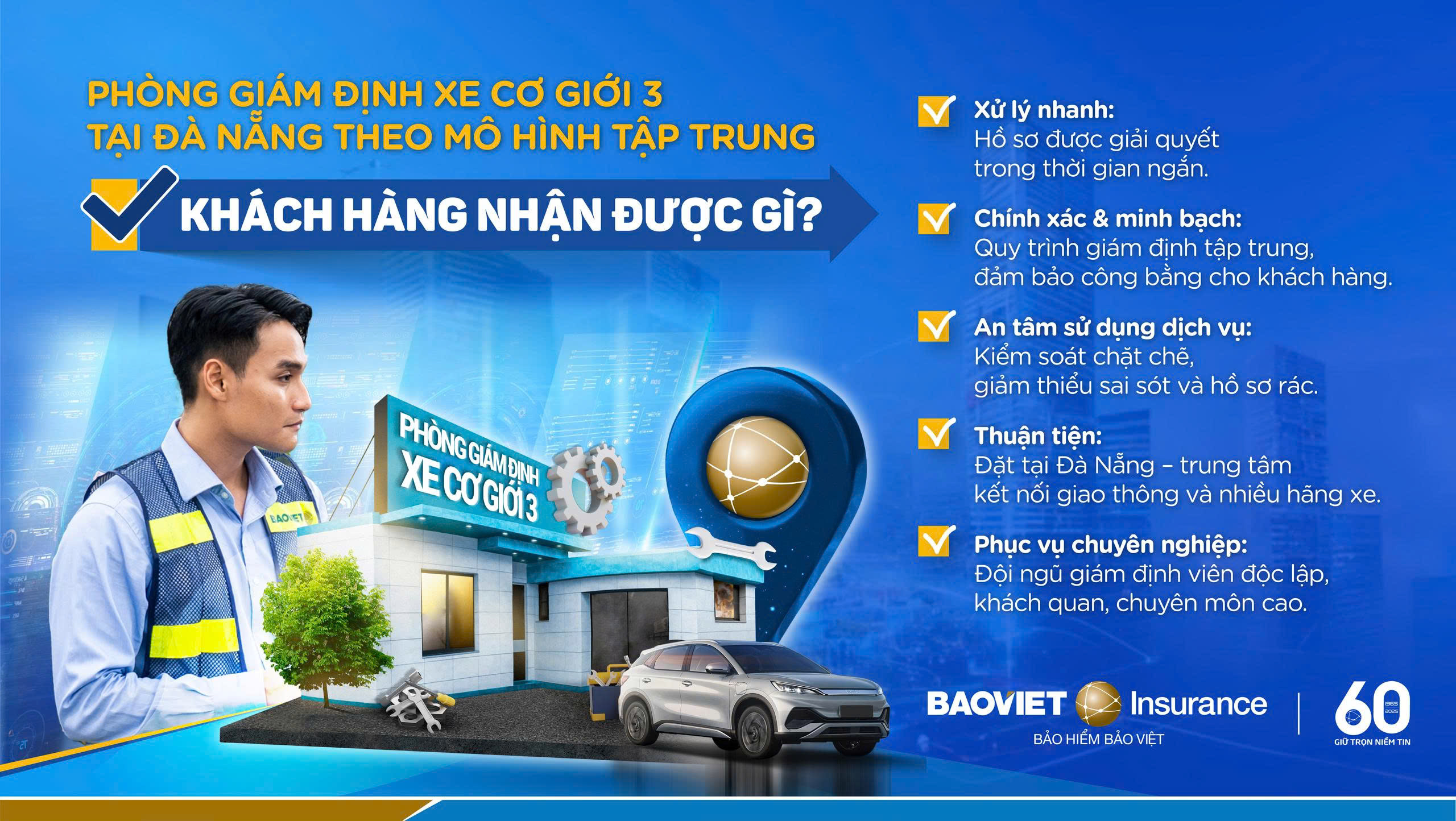 Bảo hiểm Bảo Việt khai trương ph&ograve;ng Gi&aacute;m định xe cơ giới 3 tại Đ&agrave; Nẵng- Ảnh 4.