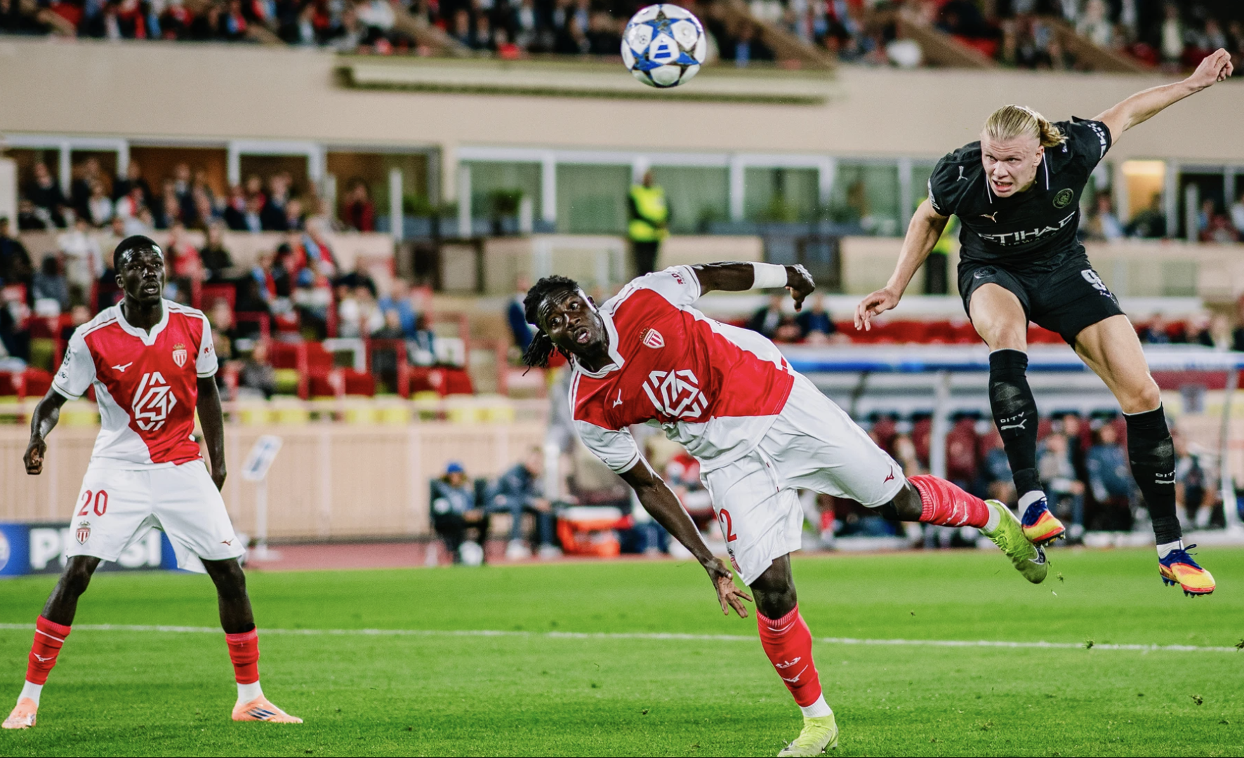 Haaland lập c&uacute; đ&uacute;p, Man City đ&aacute;nh rơi chiến thắng kh&oacute; tin trước Monaco- Ảnh 3.