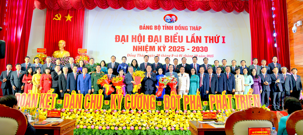 Danh sách Ban Thường vụ , Ban Chấp hành Đảng bộ Tỉnh Đồng Tháp nhiệm kỳ 2025 - 2030 - Ảnh 2.