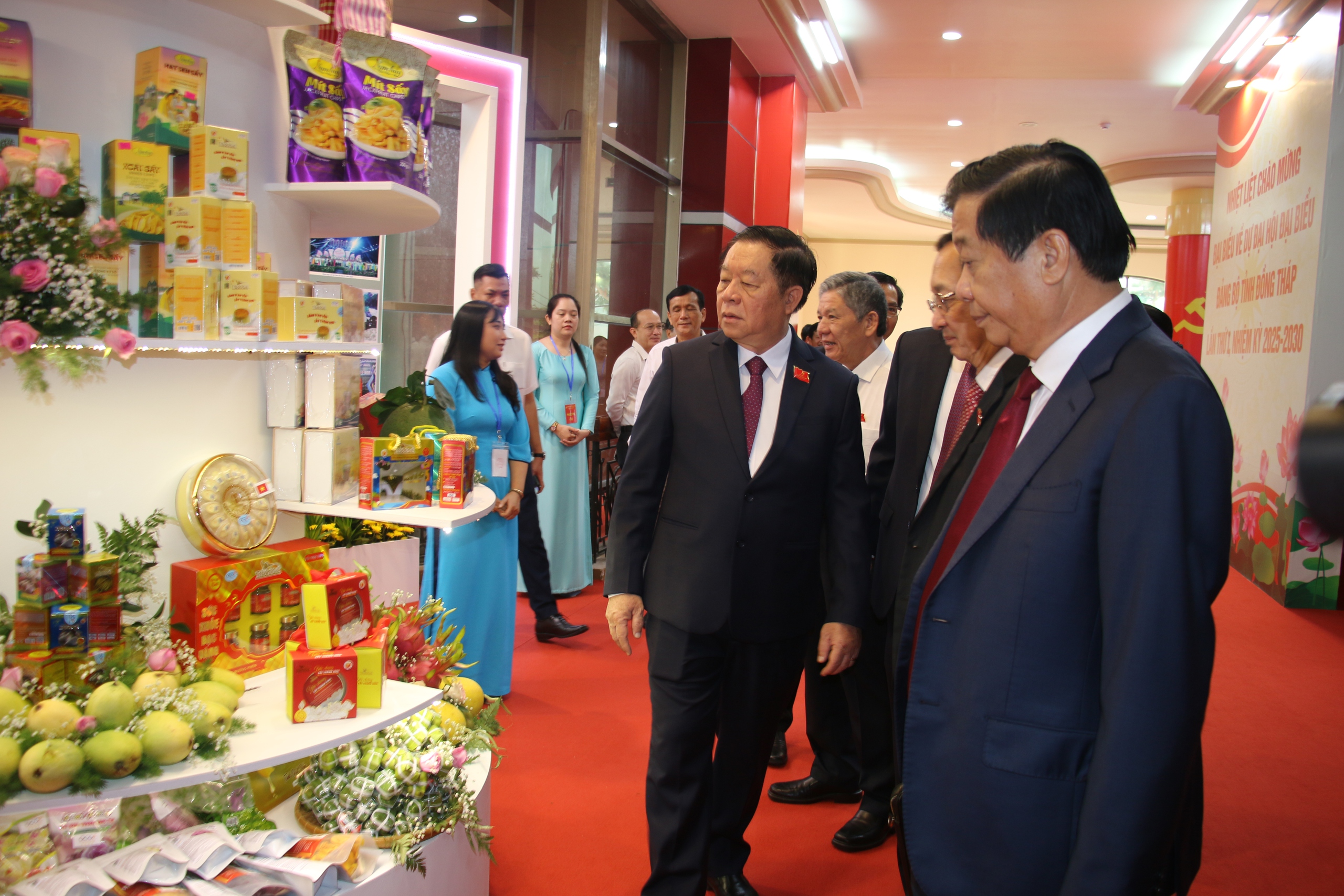 Trưởng Ban Tuyên giáo và Dân vận Trung ương dự Đại hội Đảng bộ tỉnh Đồng Tháp - Ảnh 2.