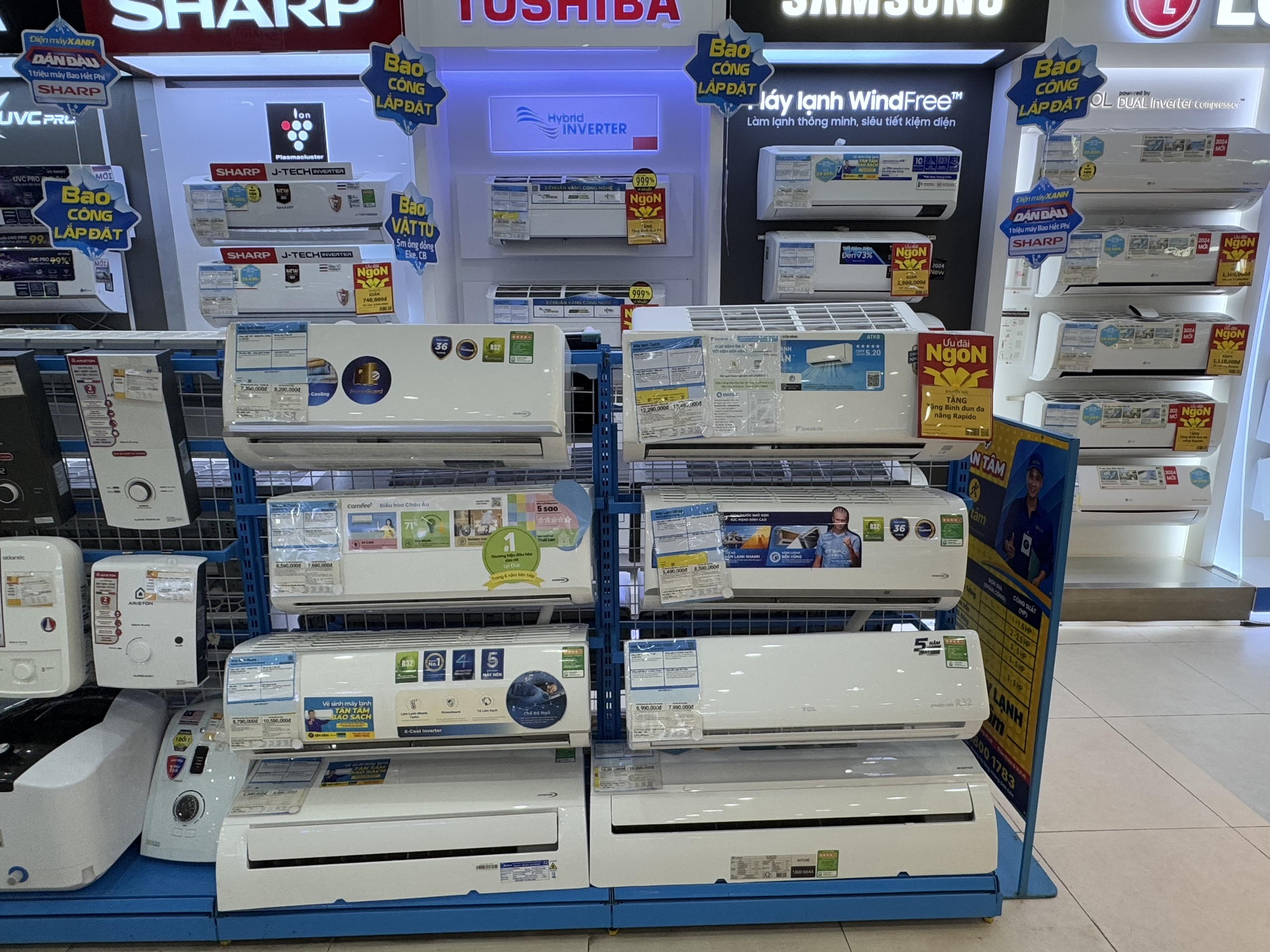 Thị trường điện máy 10 - 10: Máy lạnh , máy giặt giảm giá sốc - Ảnh 3.