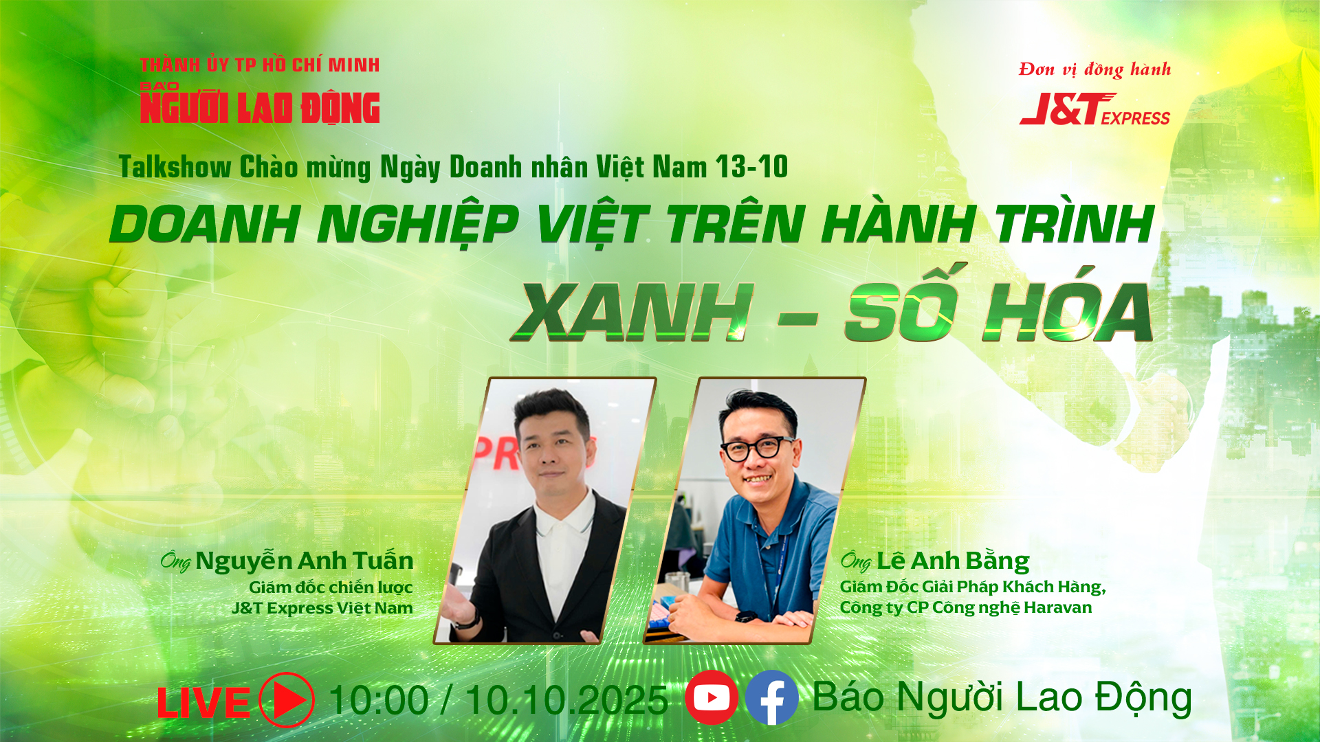 Sắp diễn ra Talkshow "Doanh nghiệp Việt tr&ecirc;n h&agrave;nh tr&igrave;nh xanh &ndash; số h&oacute;a" - Ảnh 1.