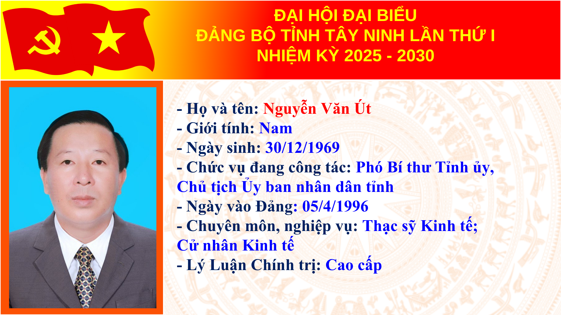 Ông Nguyễn Văn Quyết được chỉ định giữ chức Bí thư Tỉnh ủy Tây Ninh - Ảnh 4.