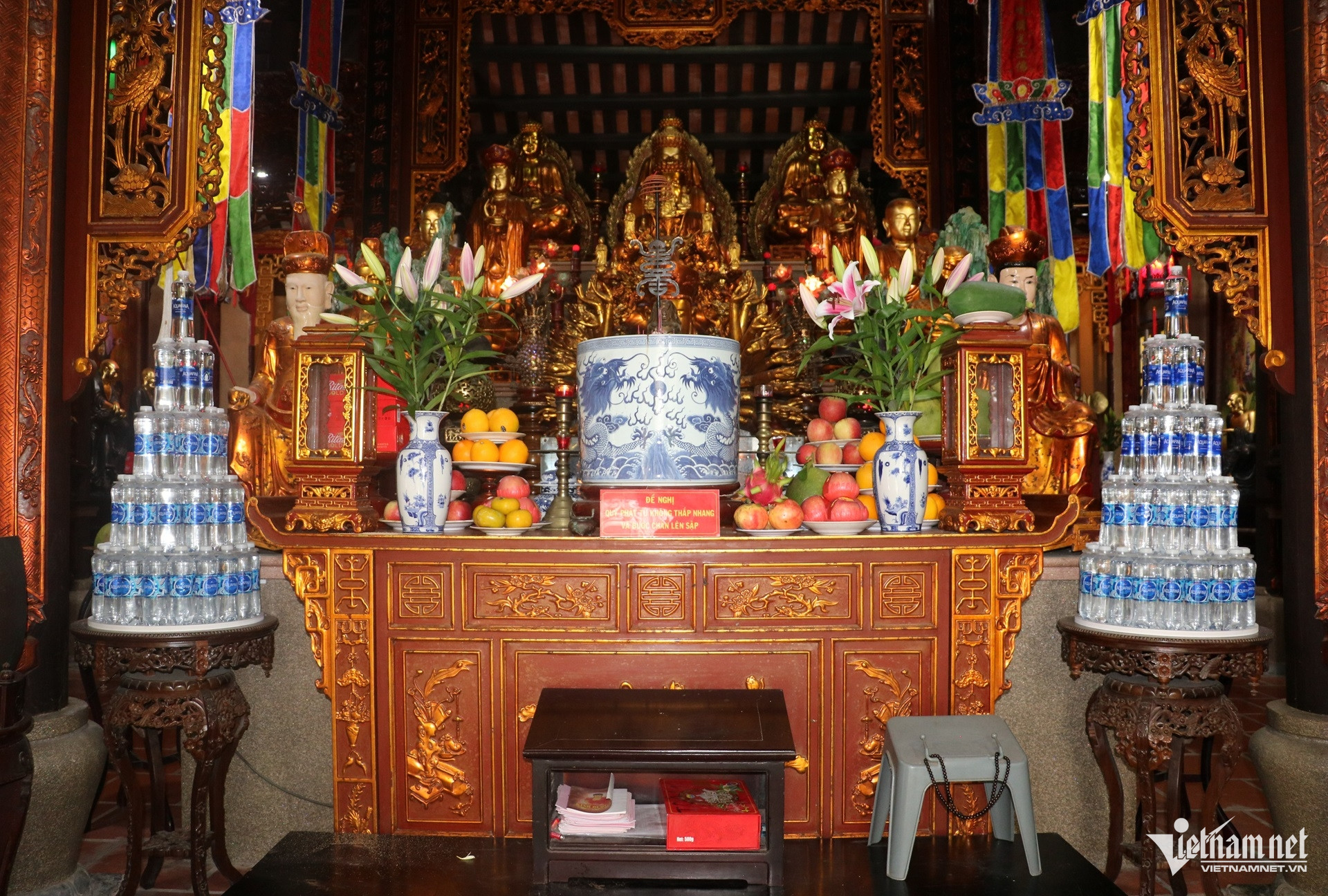 B&ecirc;n trong ch&ugrave;a Linh Phong nơi kim quan Trưởng l&atilde;o H&ograve;a Thượng Th&iacute;ch Tr&iacute; Tịnh nhập th&aacute;p - Ảnh 11.