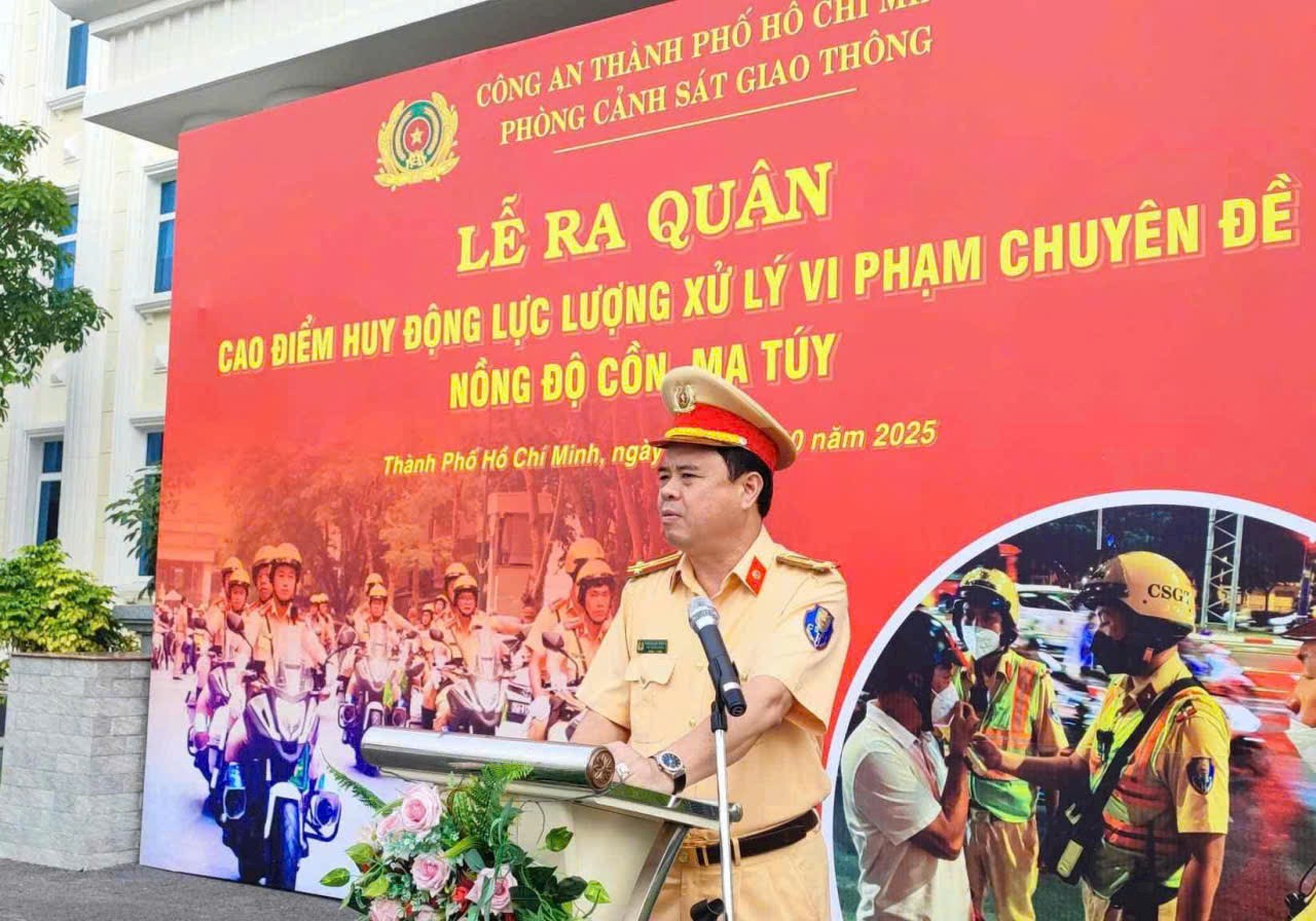 C&ocirc;ng an TP HCM sẽ đo nồng độ cồn ở c&aacute;c địa điểm tập trung nhiều qu&aacute;n nhậu - Ảnh 2.