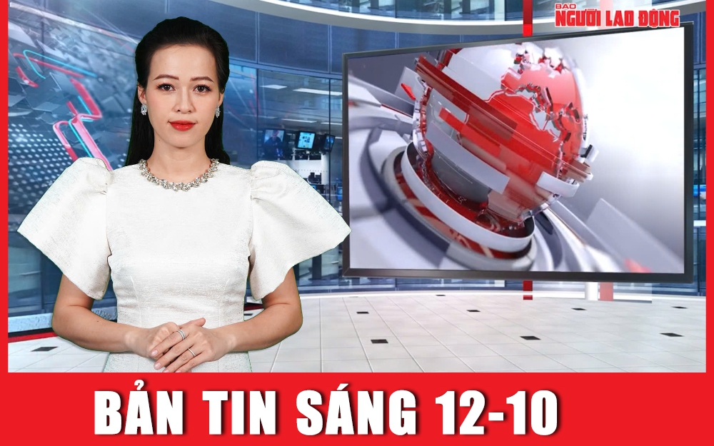 Bản tin sáng 12-10: Nước ngập sâu 2 m, người dân sinh hoạt trên mái nhà
