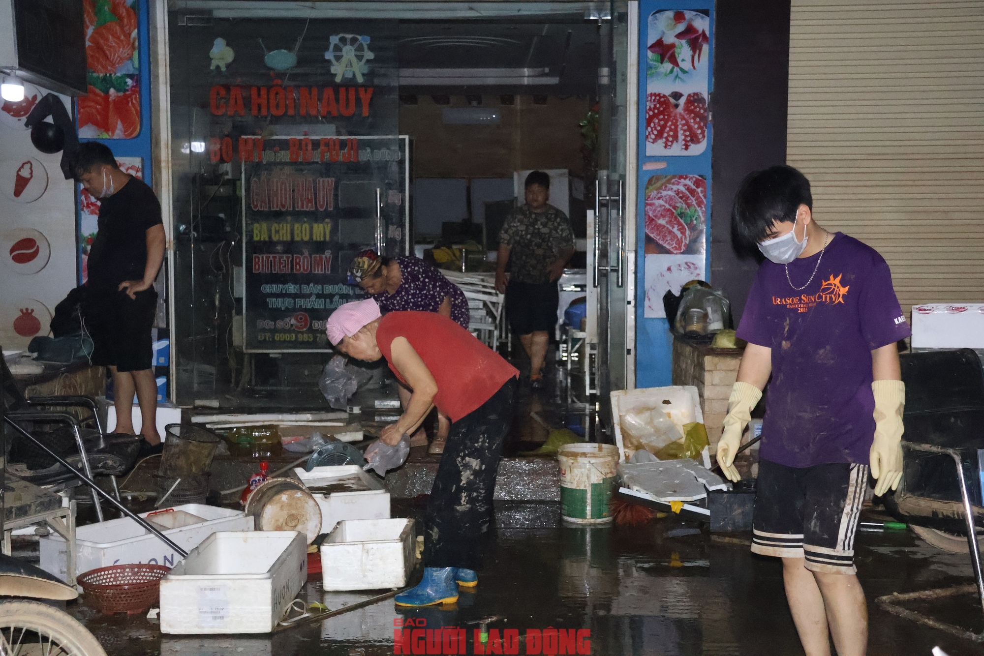 Người d&acirc;n Th&aacute;i Nguy&ecirc;n khắc phục hậu quả trận lũ lịch sử chưa từng c&oacute; - Ảnh 11.