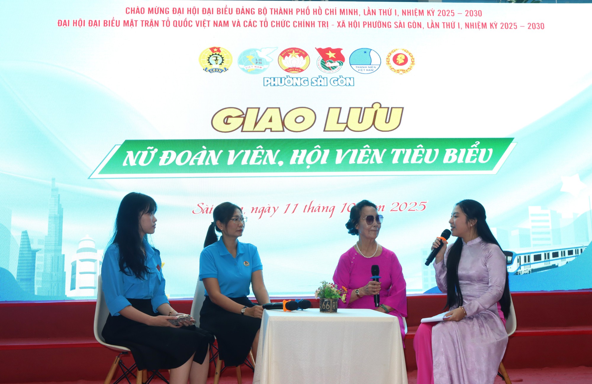 Phường Sài Gòn tổ chức nhiều hoạt động ý nghĩa chào mừng Đại hội Đại biểu Đảng bộ TP HCM - Ảnh 1.