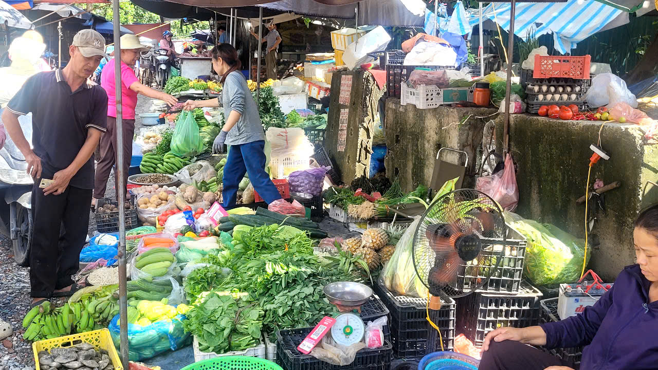 Gi&aacute; rau xanh miền Bắc tăng cao gấp 3 lần , B&agrave; nội trợ hoang mang - Ảnh 1.