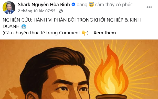 Thị trường tiền số hôm nay, 11-10: Fanpage của Shark Bình bất ngờ âm thầm làm điều này