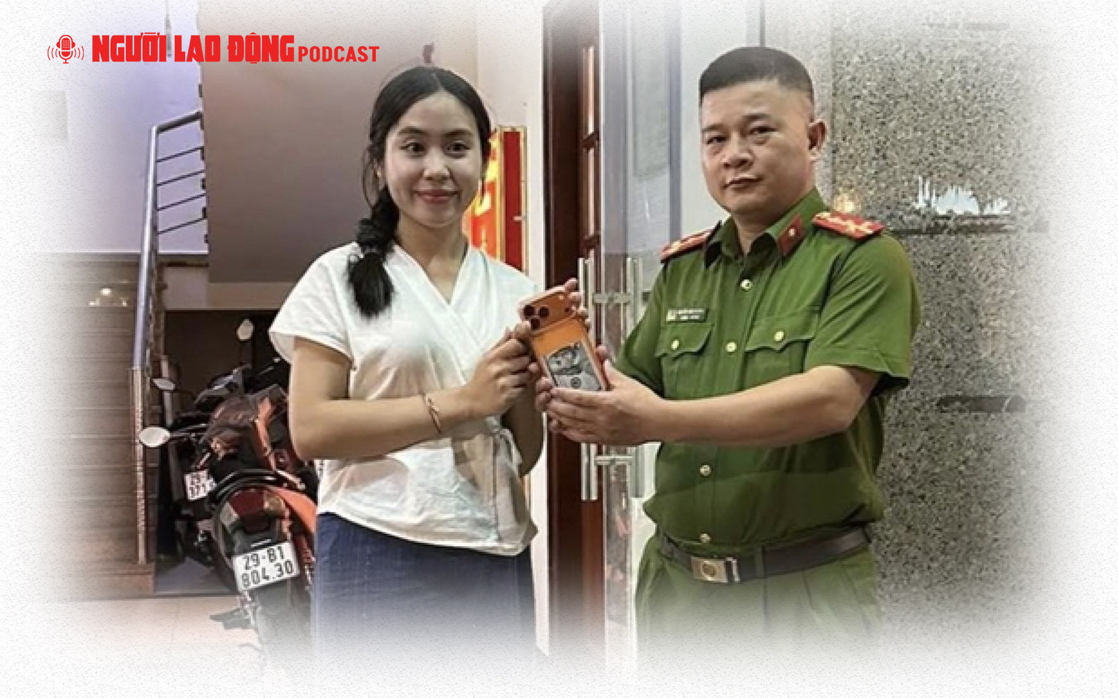 TikToker nổi tiếng người Lào cảm ơn công an tìm được  iPhone 17 Pro Max bị thất lạc