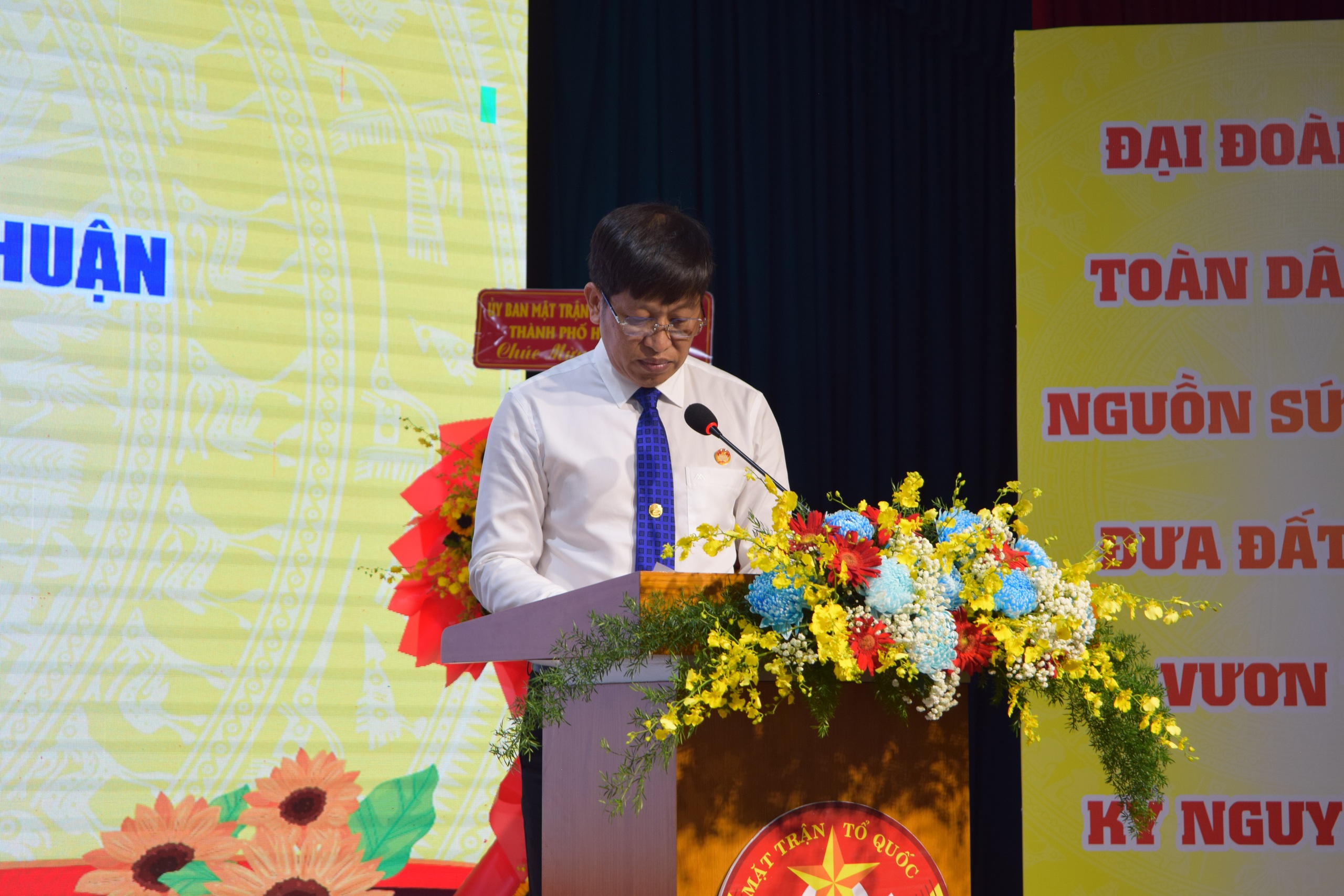 Đại hội MTTQ Việt Nam phường T&acirc;n Thuận (TP HCM) lần thứ I, nhiệm kỳ 2025 - 2030 - Ảnh 4.