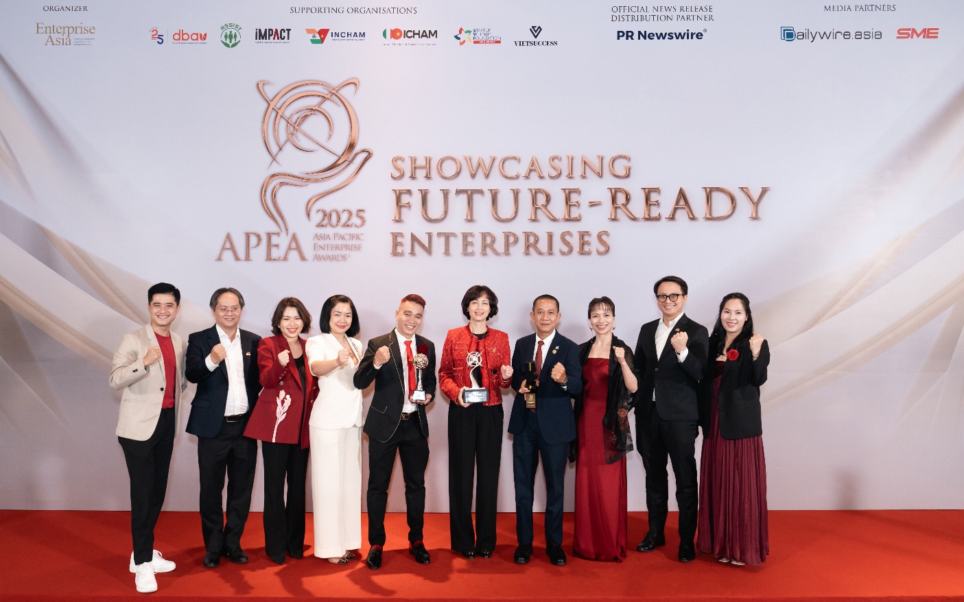 Generali Việt Nam lập “hat-trick” 3 giải thưởng tại APEA 2025