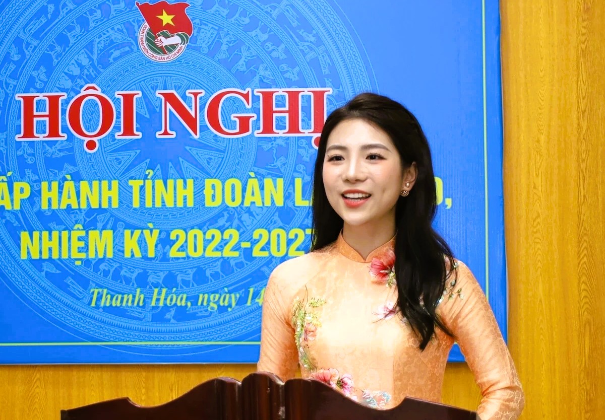 Thanh Hóa có tân nữ Bí thư Tỉnh đoàn 31 tuổi - Ảnh 1.