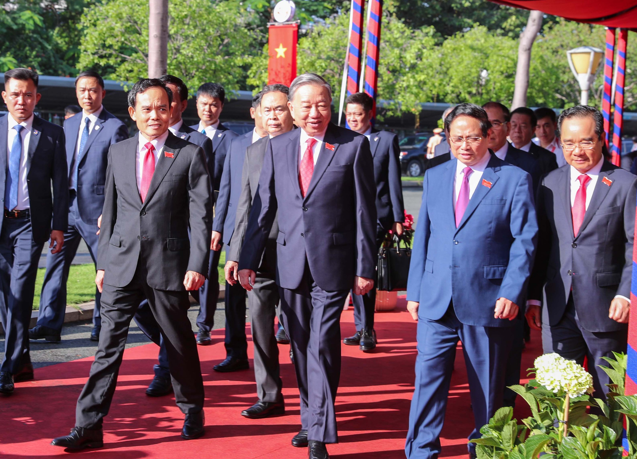 Tổng Bí thư Tô Lâm tham quan triển lãm thành tựu Báo chí - Xuất bản TP HCM - Ảnh 1.