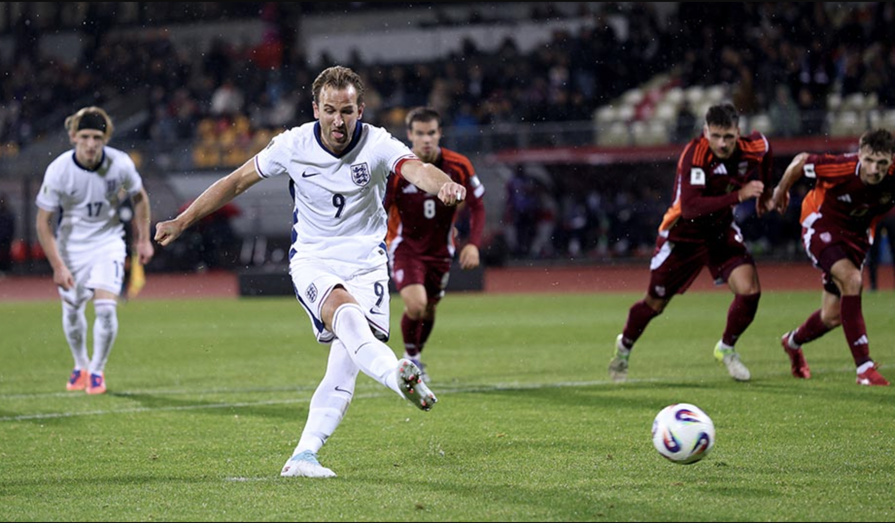 Thắng nghiền &eacute;p Latvia, Anh gi&agrave;nh v&eacute; ch&acirc;u &Acirc;u đầu ti&ecirc;n dự World Cup 2026 - Ảnh 2.
