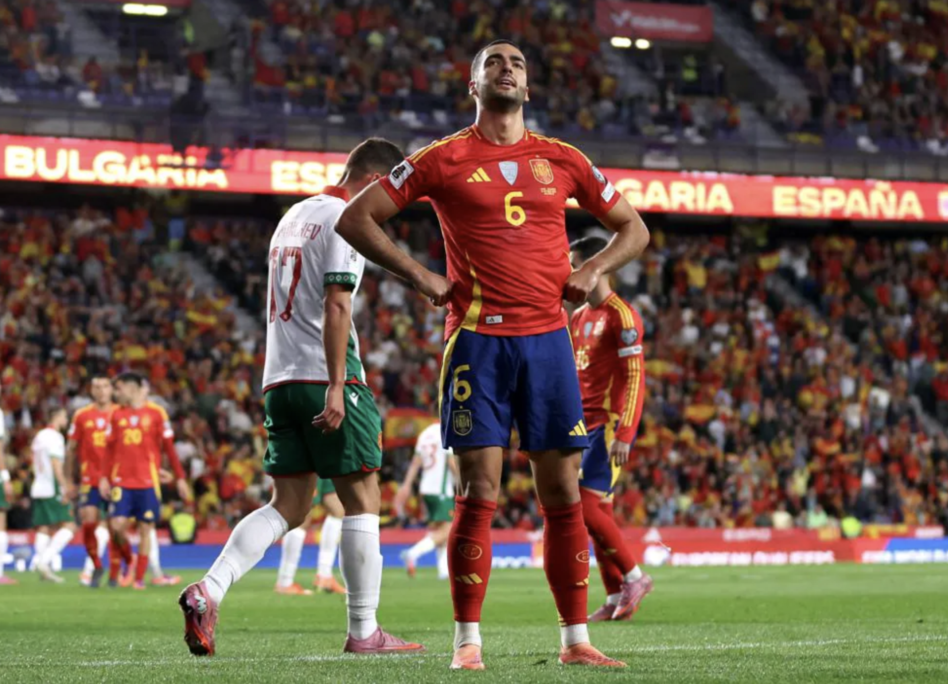T&acirc;y Ban Nha thắng đậm Bulgaria 4-0, &aacute;p s&aacute;t v&ograve;ng chung kết World Cup 2026 - Ảnh 2.