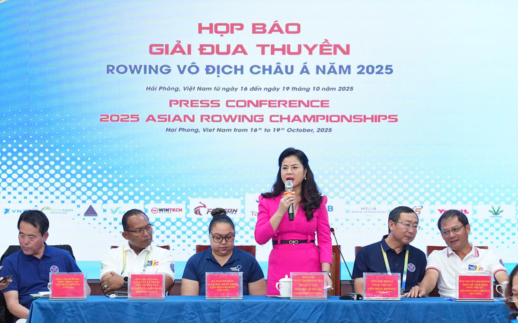 Hải Phòng đăng cai giải đua thuyền Rowing vô địch Châu Á năm 2025