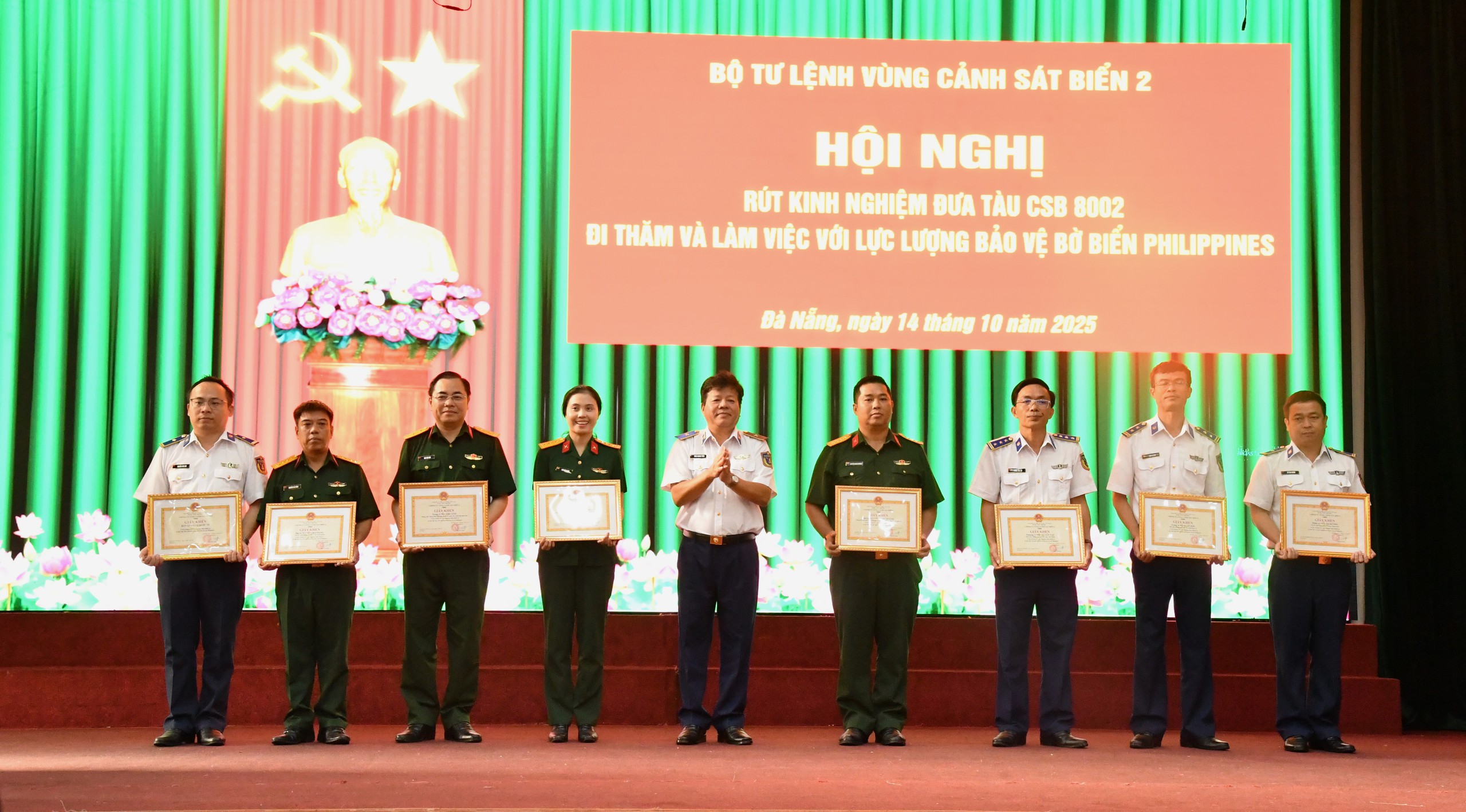 V&ugrave;ng Cảnh s&aacute;t biển 2 kết th&uacute;c tốt đẹp chuyến c&ocirc;ng t&aacute;c tại Philippines - Ảnh 3.