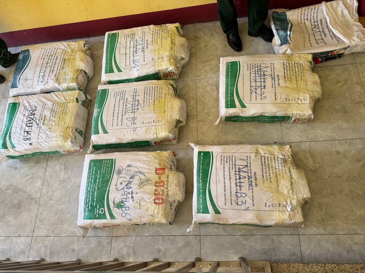 Giám định 500kg tinh thể nghi ma túy phát hiện ở Quảng Trị - Ảnh 2.