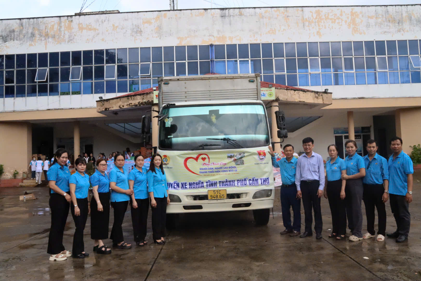 Sau H&agrave; Tĩnh, Cần Thơ tiếp tục chở h&agrave;ng h&oacute;a thiết yếu đến Th&aacute;i Nguy&ecirc;n - Ảnh 3.