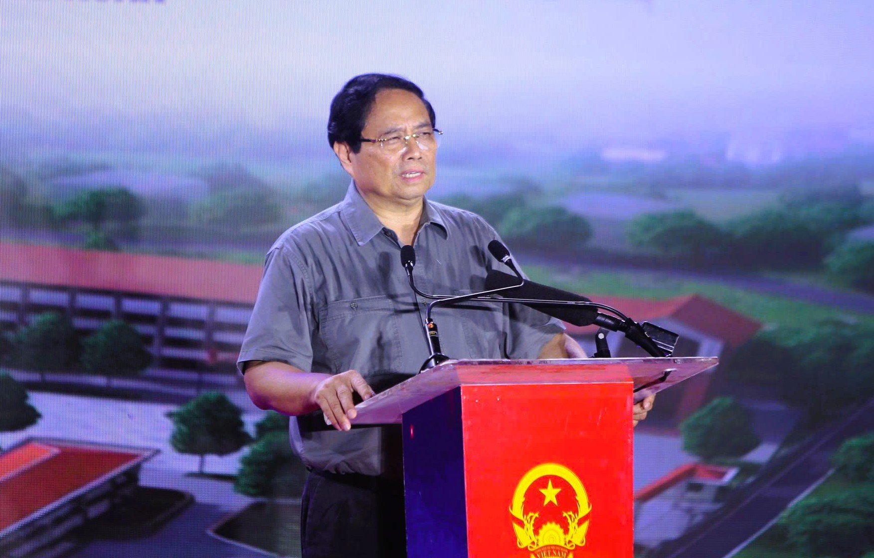 Thủ tướng Phạm Minh Chính khởi công xây dựng trường liên cấp bán trú tại Bát Mọt - Ảnh 3.