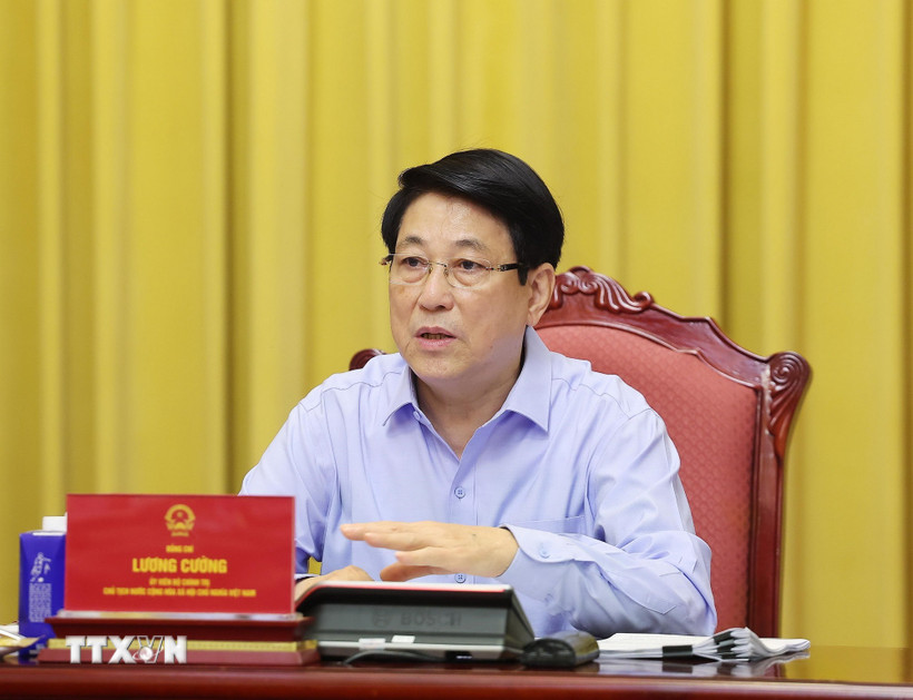 Chủ tịch nước Lương Cường đảm bảo Lễ mở ký Công ước Hà Nội diễn ra thành công - Ảnh 1.