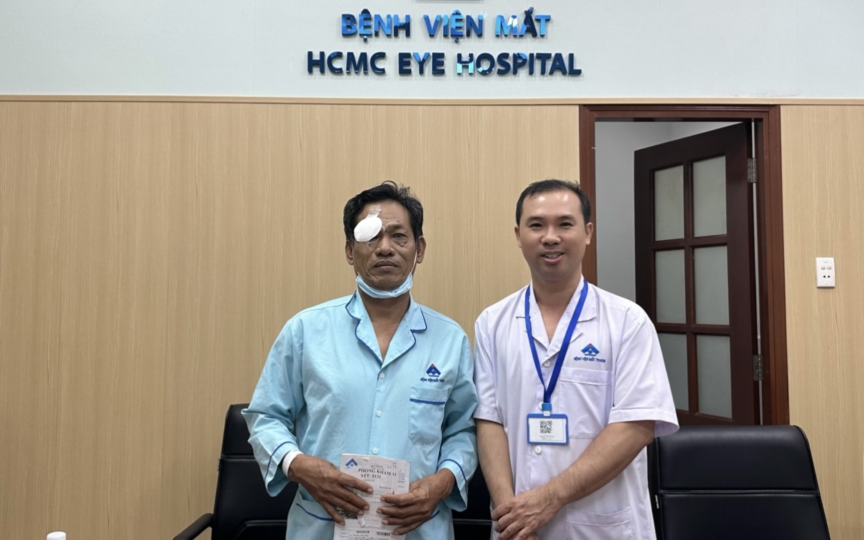 Hành động đẹp, ý nghĩa tại Bệnh viện Mắt TP HCM