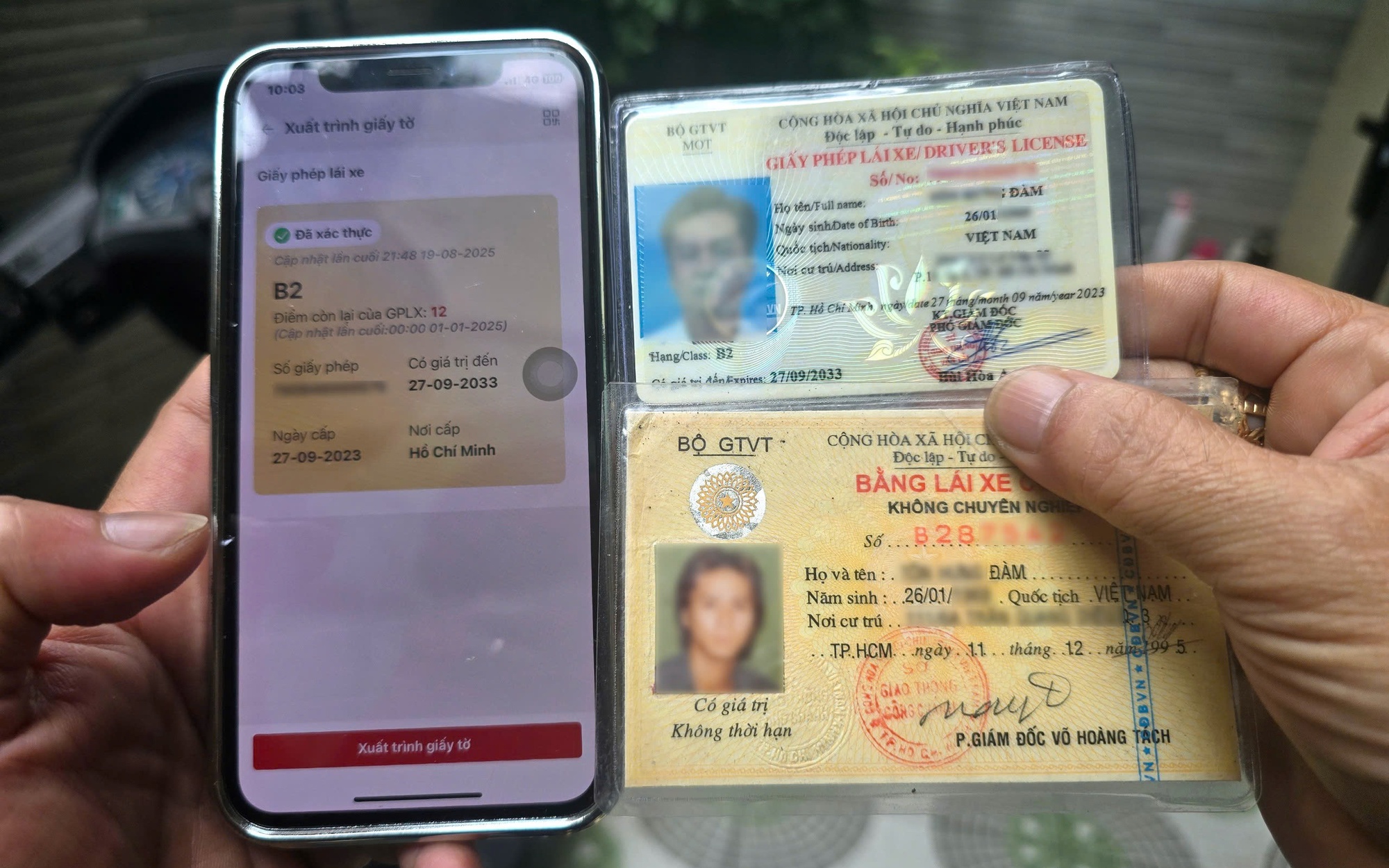 CSGT TP HCM kêu gọi người dân cung cấp thông tin giấy phép lái xe