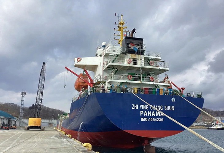 Tàu Zhi Ying Chang Shun bị bắt giữ tại cảng Quy Nhơn vì thiệt hại hàng hóa - Ảnh 1.