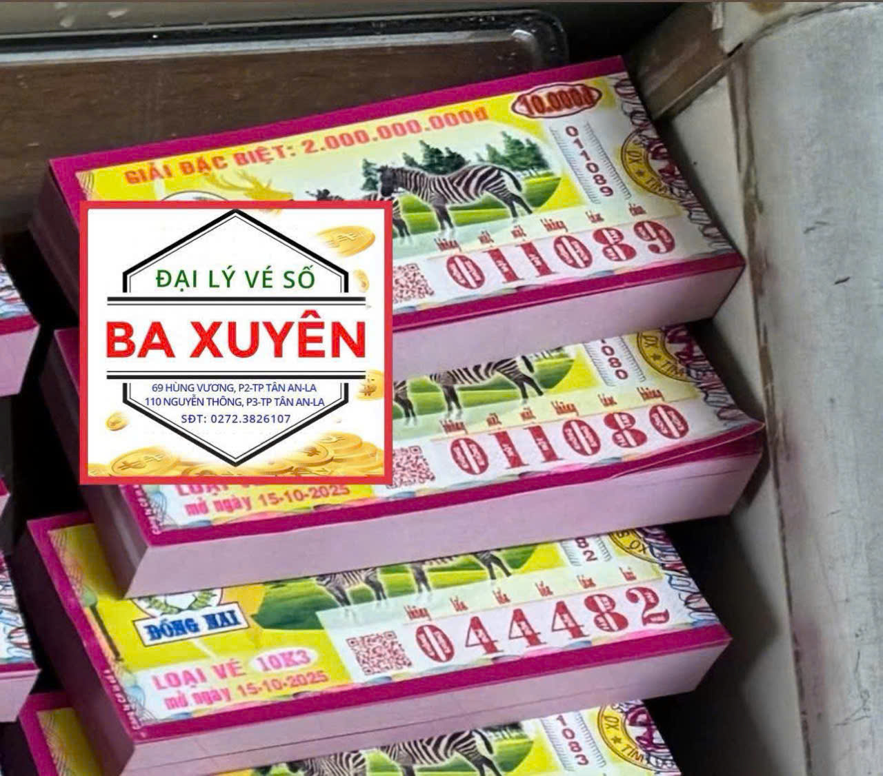 Xổ số miền Nam: 3 Đại lý vé số được nhiều người xin vía may mắn - Ảnh 1.
