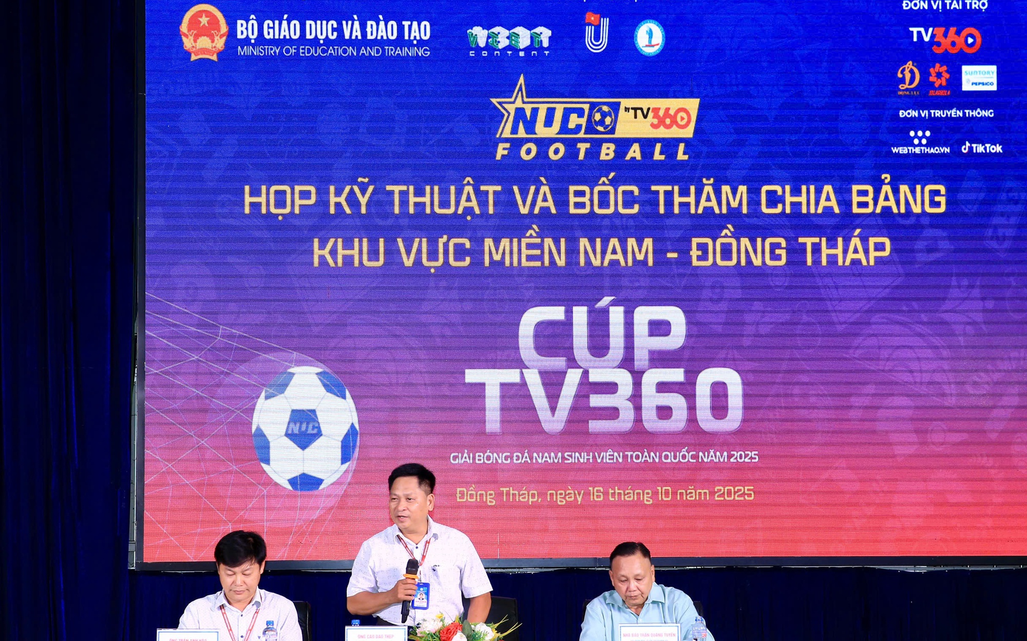 Khởi tranh giải bóng đá sinh viên toàn quốc khu vực miền Tây Nam Bộ