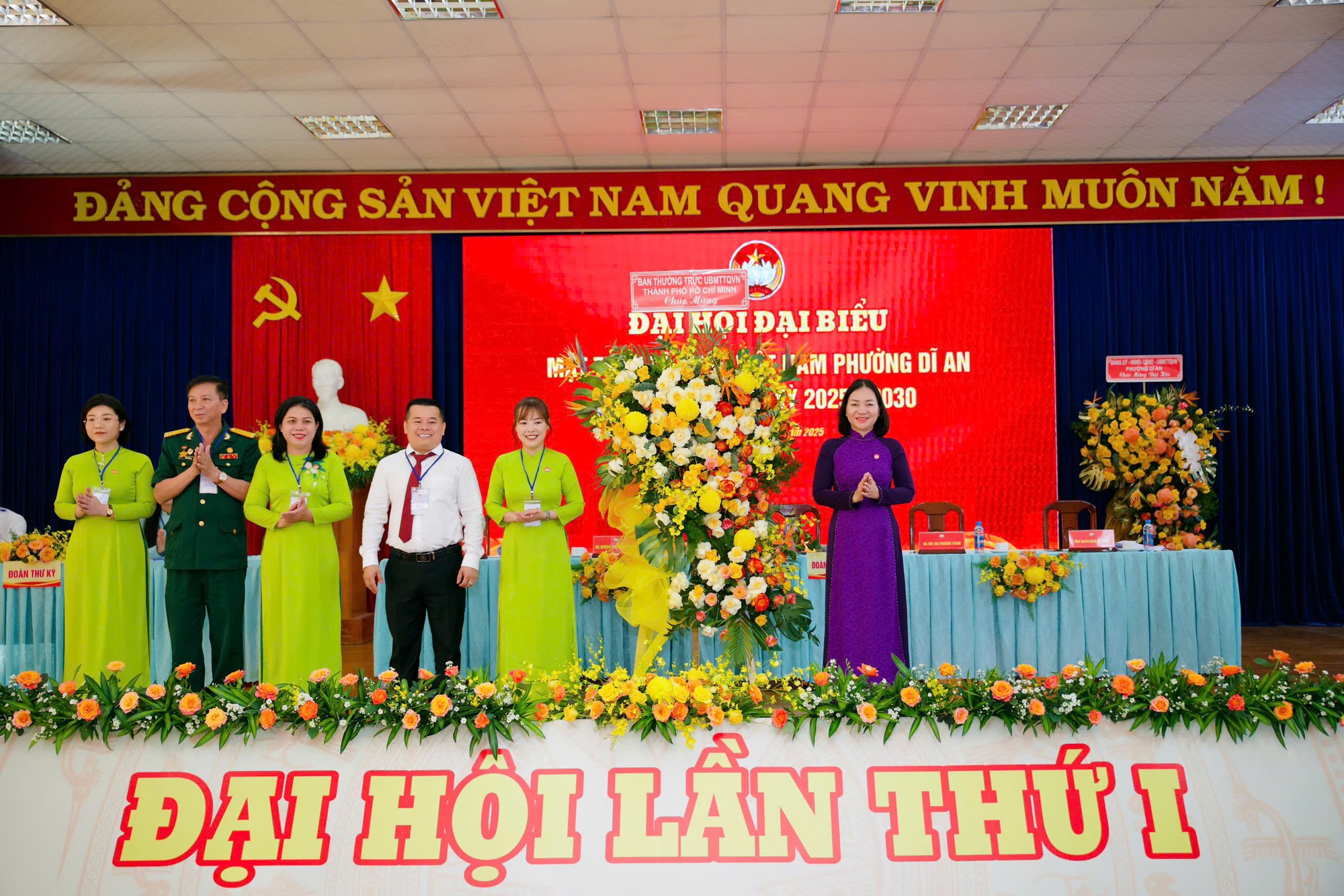 Đại hội MTTQ Việt Nam phường Dĩ An nhiệm kỳ 2025 - 2030 th&agrave;nh c&ocirc;ng rực rỡ - Ảnh 2.