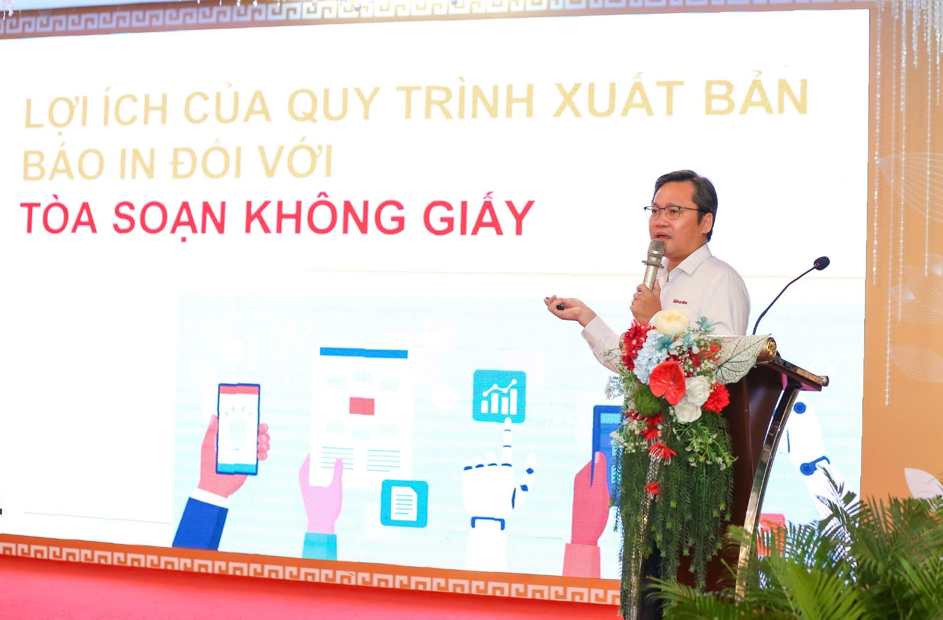 Thay đổi mạnh mẽ quy tr&igrave;nh, c&ocirc;ng nghệ sản xuất b&aacute;o ch&iacute; - Ảnh 1.