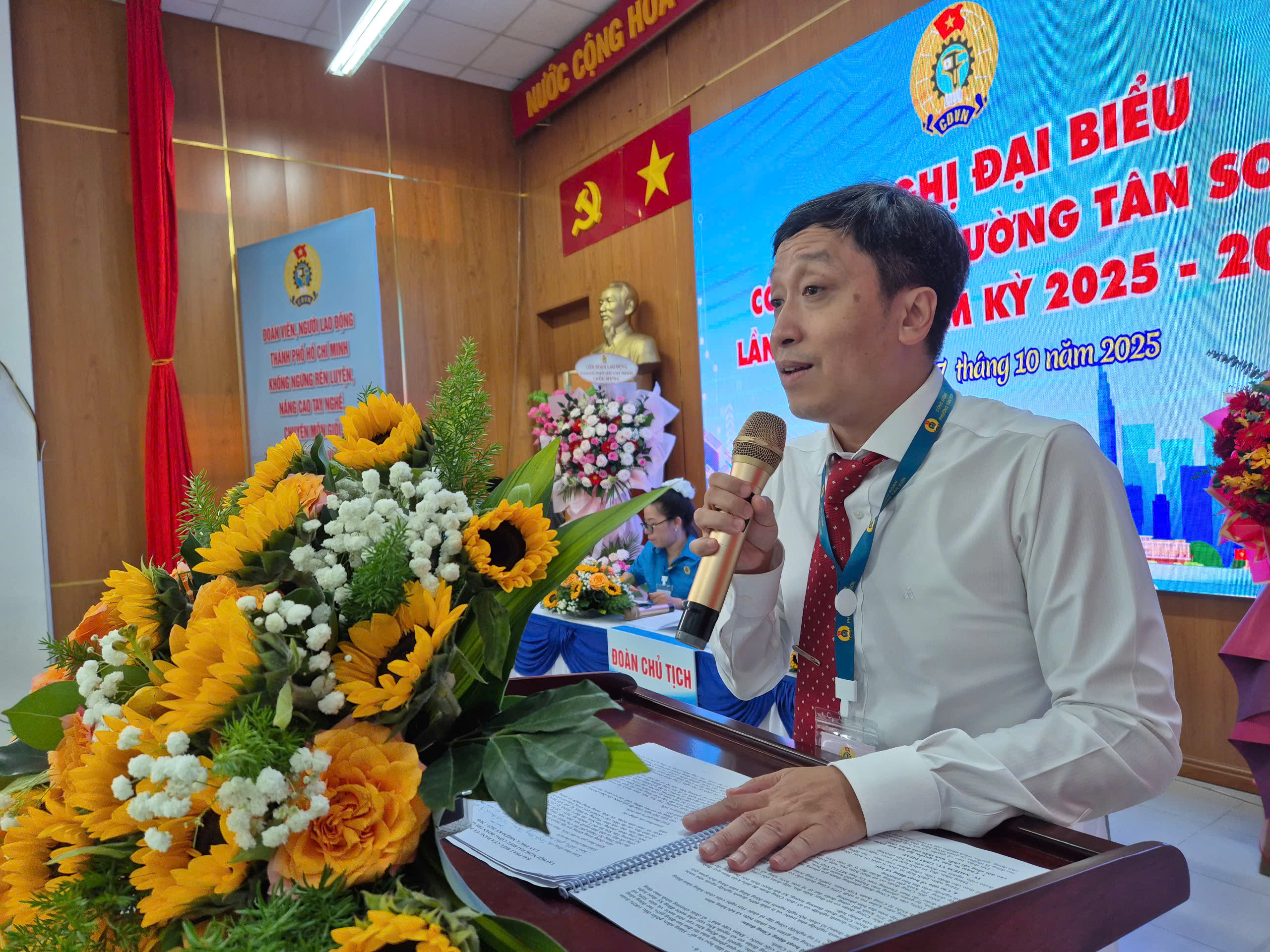 C&ocirc;ng đo&agrave;n phường T&acirc;n Sơn: X&acirc;y dựng tổ chức C&ocirc;ng đo&agrave;n vững mạnh to&agrave;n diện - Ảnh 3.