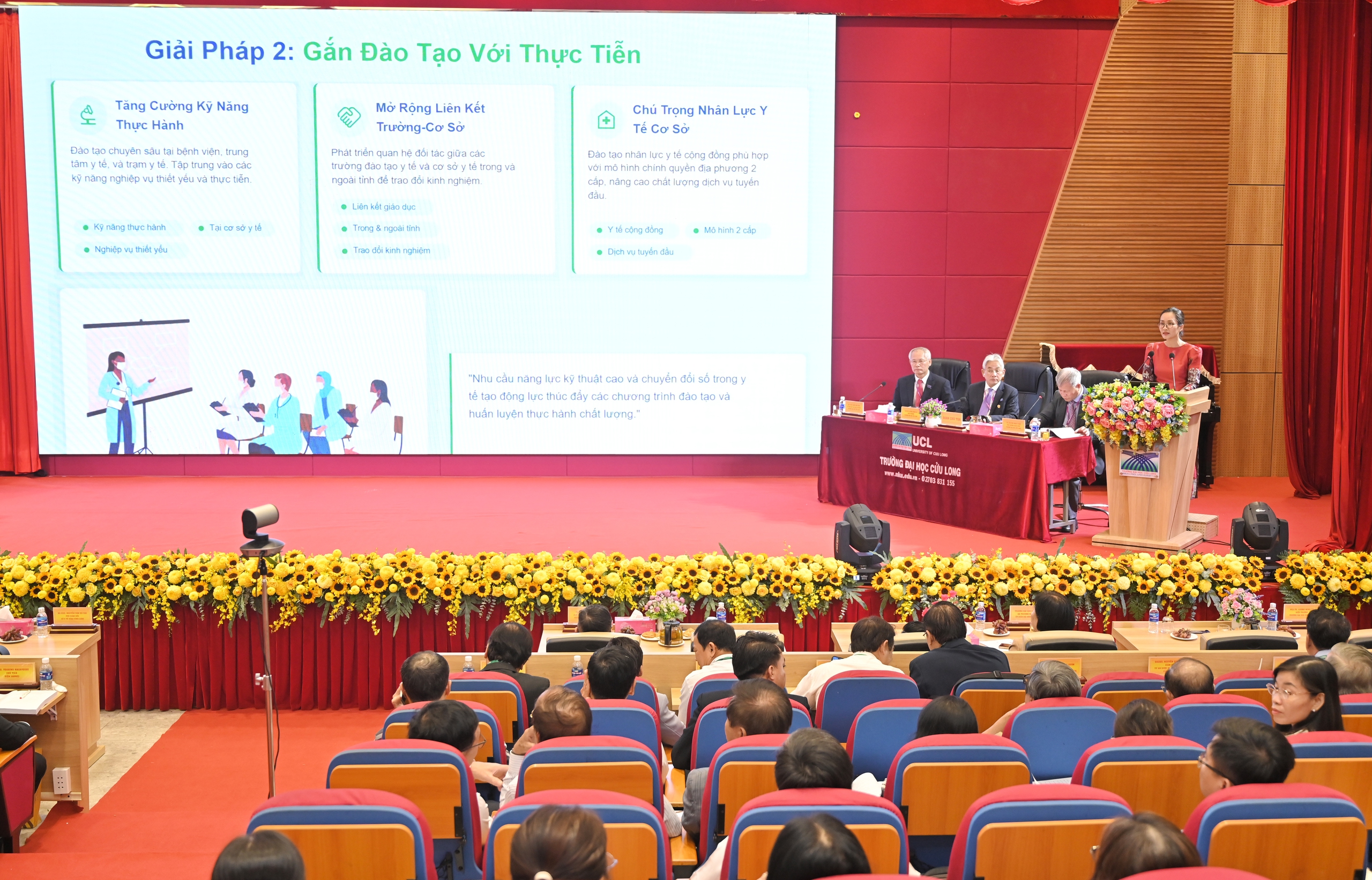 500 nh&agrave; khoa học v&agrave; 2.000 đại biểu tham dự hội thảo khoa học do Trường ĐH Cửu Long tổ chức - Ảnh 5.