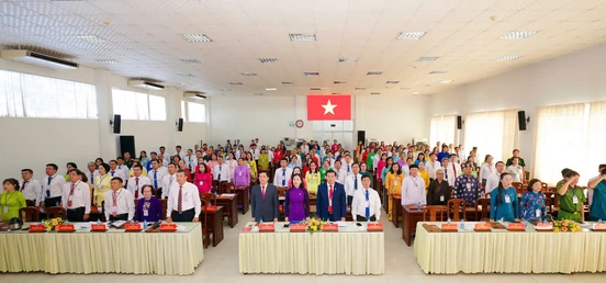 Đại hội MTTQ Việt Nam phường Dĩ An nhiệm kỳ 2025 - 2030 th&agrave;nh c&ocirc;ng rực rỡ - Ảnh 1.
